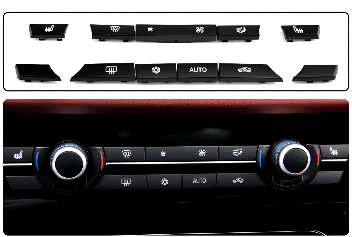 Boutons de chauffage et climatisation BMW Série 5 F10 - 2010 à 2017