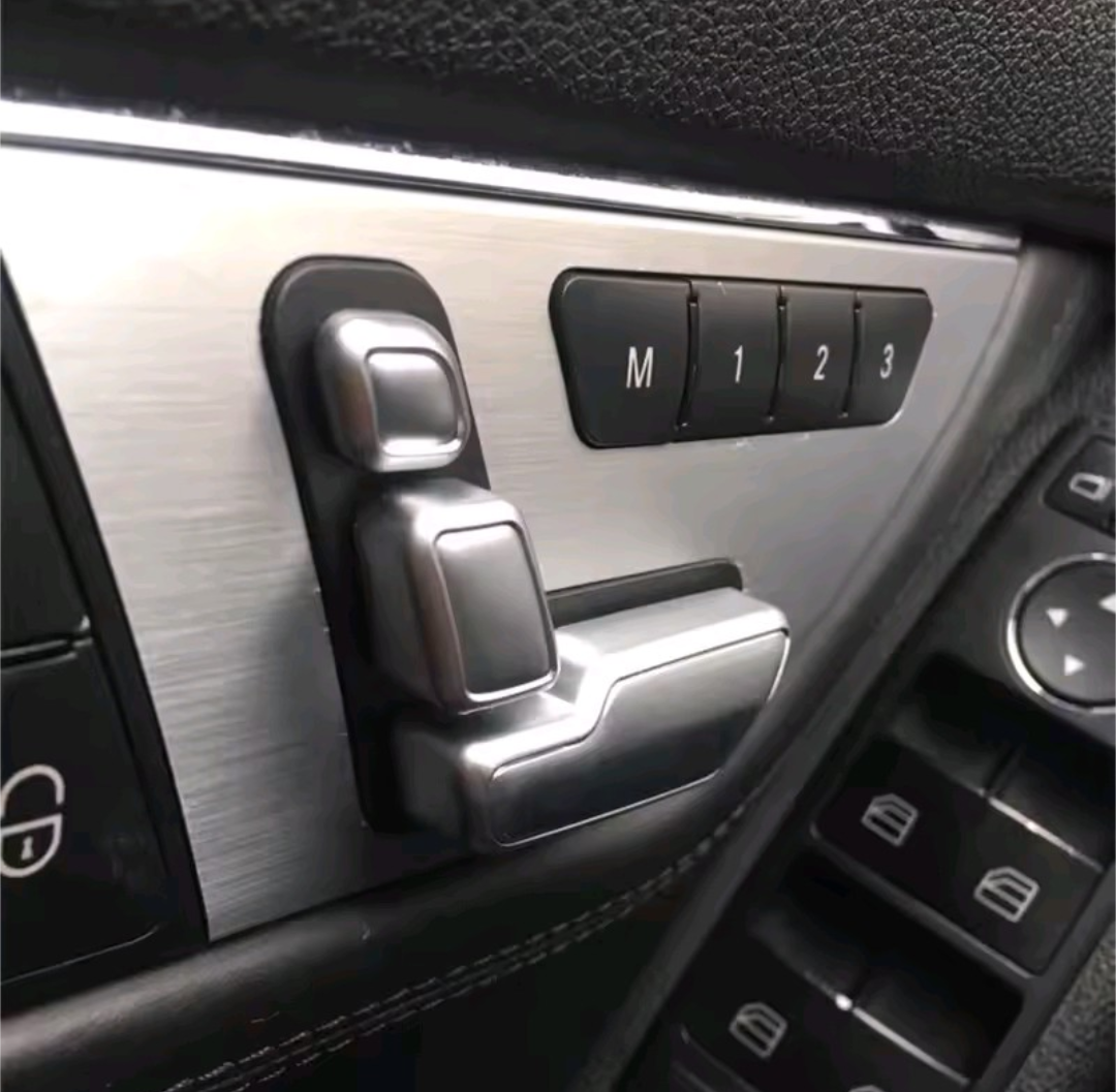 Boutons de réglage des sièges avant pour Mercedes ML W166 - 2011 à 2018