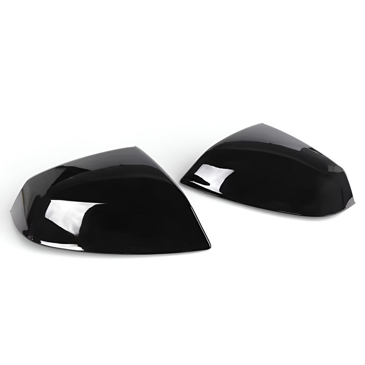Coques de rétroviseurs noires brillantes pour Audi Q5 II (2018 - 2024)