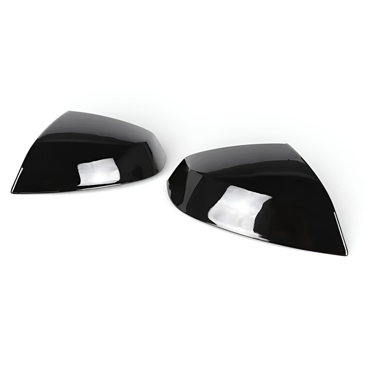 Coques de rétroviseurs noires brillantes pour Audi Q5 II (2018 - 2024)