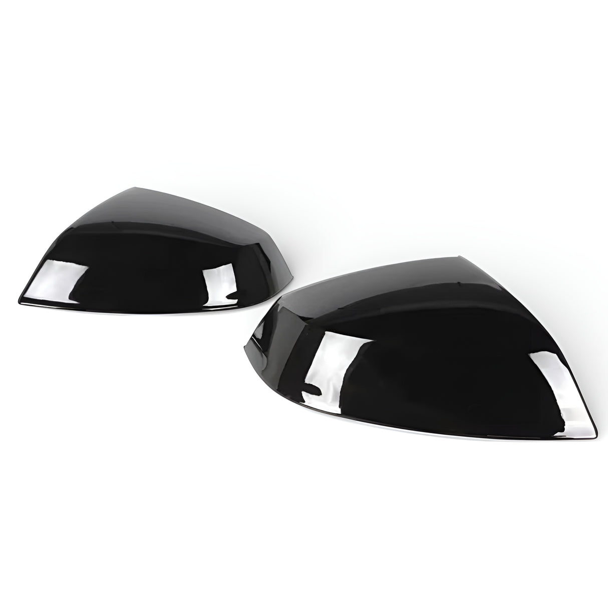 Coques de rétroviseurs noires brillantes pour Audi Q5 II (2018 - 2024)