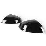 Coques de rétroviseurs noires brillantes pour Audi Q5 II (2018 - 2024)