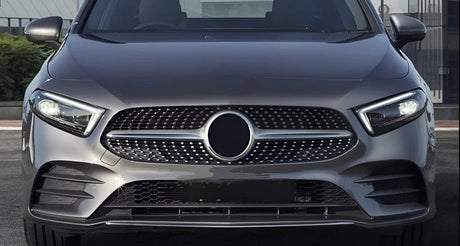 Argent Calandre Diamant pour Mercedes Classe A W177 2019-2023