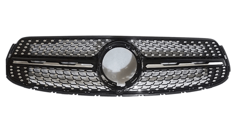Noir / Après restylage (2019 à 2022) / AMG Line Calandre Diamant pour Mercedes GLC W253 (2015 à 2022)