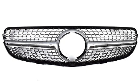 Argent / Avant restylage (2015 à 2019) / AMG Line Calandre Diamant pour Mercedes GLC W253 (2015 à 2022)