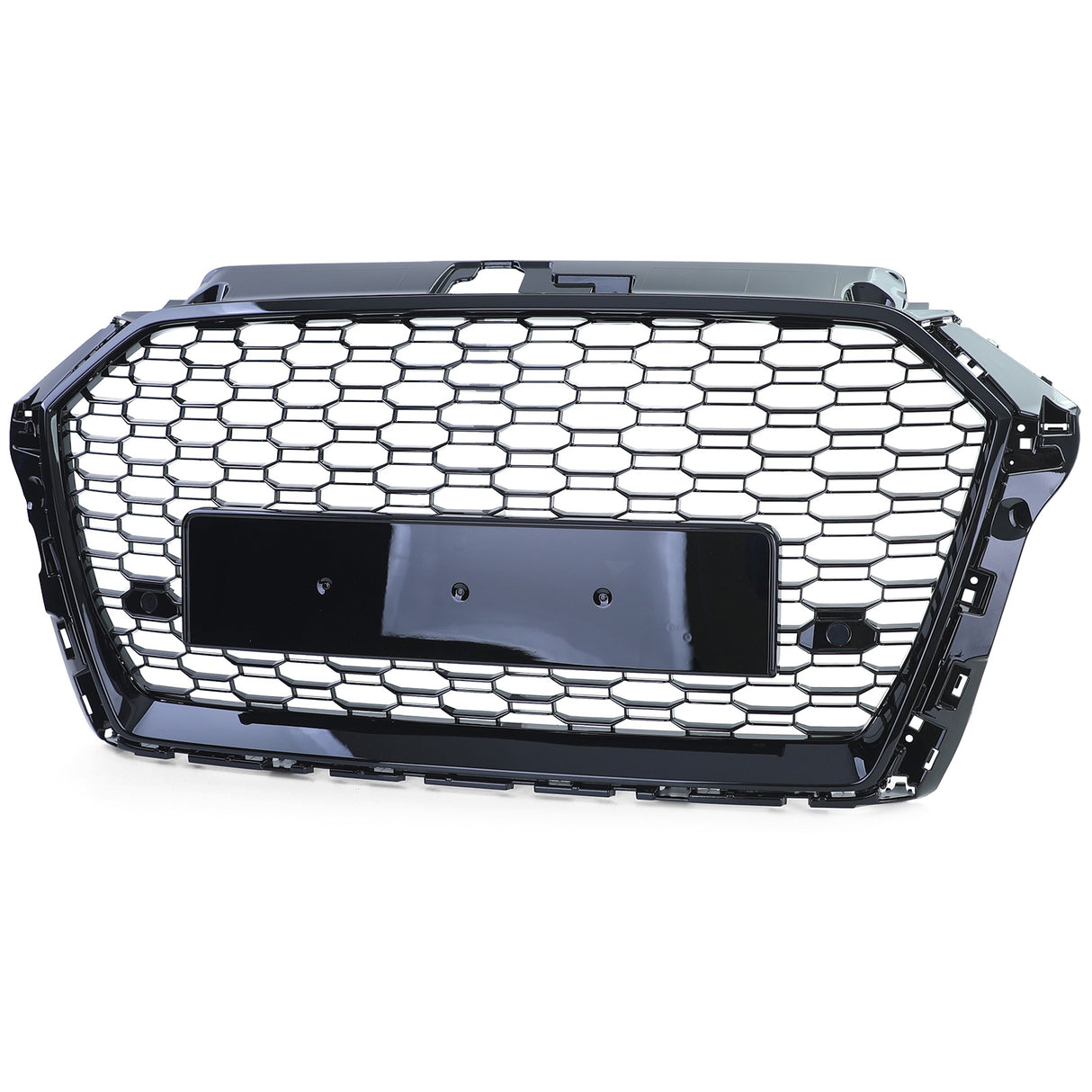 Grille de calandre noire nid d'abeille type RS3 pour Audi A3 8V (2012 - 2020)