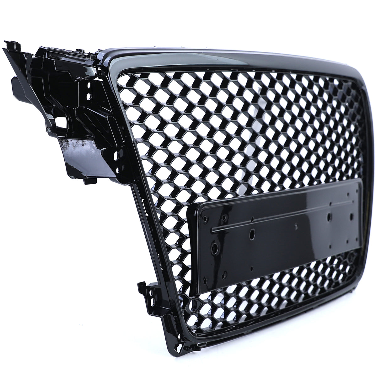 Grille de calandre noire nid d'abeille type RS4 pour Audi A4 B8 (2007 - 2015)