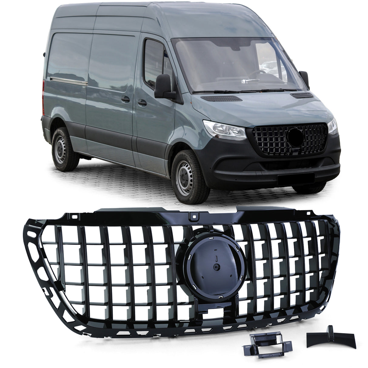 Calandre Panamericana AMG GTR pour Mercedes SPRINTER W906 (2013 à 2025)