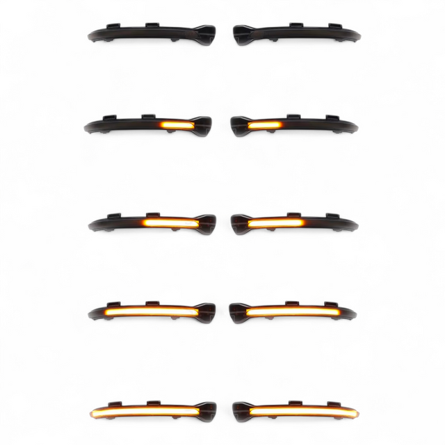 Clignotants répétiteurs dynamiques LED de rétroviseurs pour VW Golf 7 (2012 - 2020)