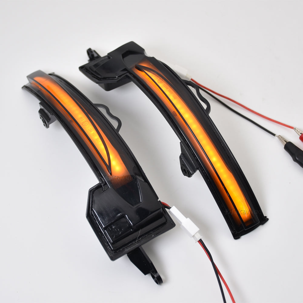 Dynamic LED Scrolling Wing Mirror Turn Signals for Mercedes CLA C118 - 2019 to 2025