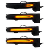 Dynamic LED Scrolling Wing Mirror Turn Signals for Mercedes CLA C118 - 2019 to 2025