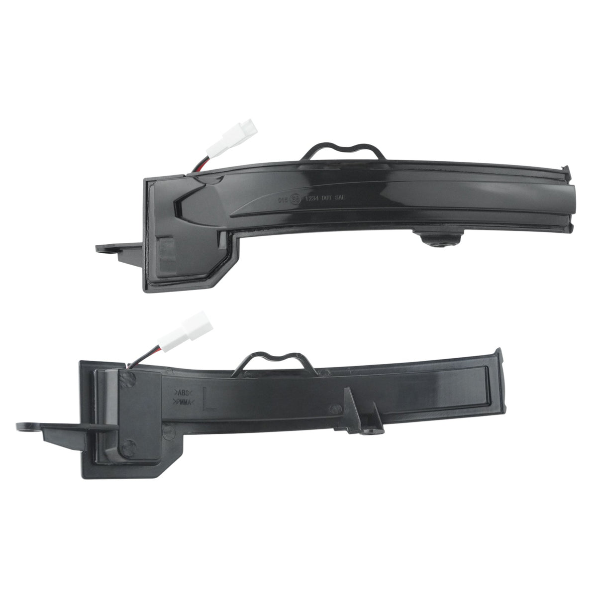 Dynamic LED Scrolling Wing Mirror Turn Signals for Mercedes CLA C118 - 2019 to 2025