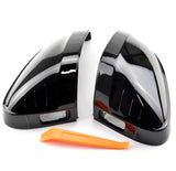 Coques de rétroviseurs Noir Brillant pour Audi A5 B9 (2017 - 2022)