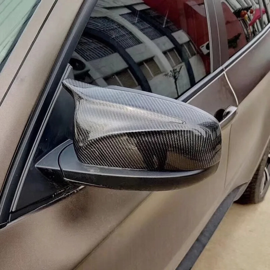 Coques de rétroviseurs en fibre de carbone type M Performance pour BMW X7 G07 (2019 - 2025)