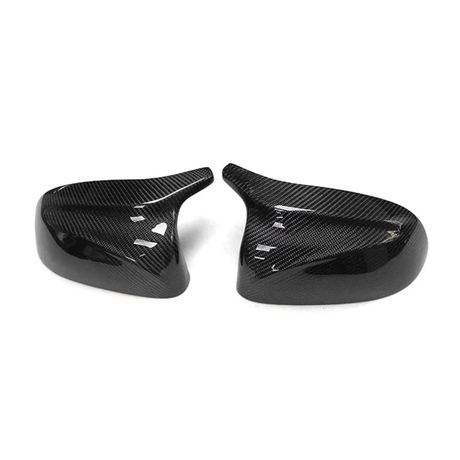 Coques de rétroviseurs en fibre de carbone type M Performance pour BMW X4 G02 (2018 - 2025)