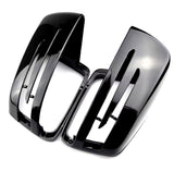 Coques de rétroviseurs noires brillantes Mercedes Classe S W221 (2007 - 2013)