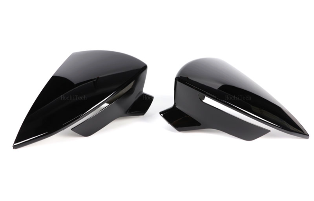 Coques de rétroviseurs noires brillantes Seat Arona KJ7 (2017 - 2023)