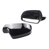 Coques de rétroviseurs noires brillantes pour AUDI A5 B8 (2007 - 2016)