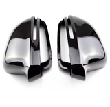 Coques de rétroviseurs noires brillantes pour Audi A3 8P (2008 à 2013)