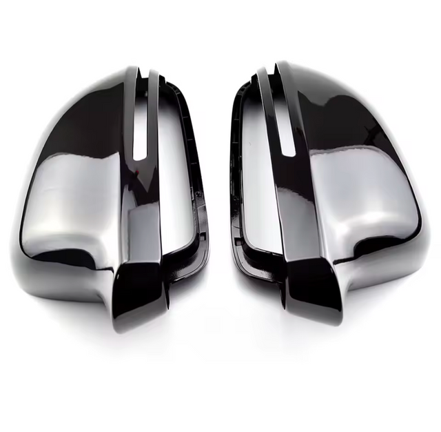 Coques de rétroviseurs noires brillantes pour Audi A3 8P (2008 à 2013)