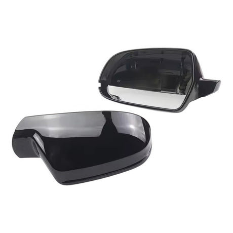 Coques de rétroviseurs noires brillantes pour Audi A4 B8 (2007 - 2015)