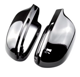 Coques de rétroviseurs noires brillantes pour Audi A5 B8 (2008 - 2011)