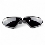 Coques de rétroviseurs noires brillantes pour Audi A6 C7 (2012 - 2018)