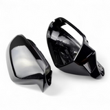 Coques de rétroviseurs noires brillantes pour Audi A6 C7 (2012 - 2018)