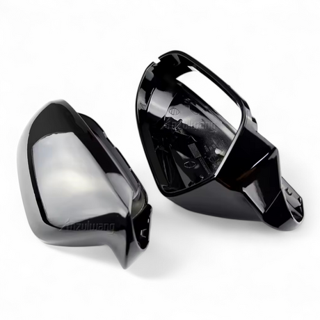 Coques de rétroviseurs noires brillantes pour Audi A7 C7 (2013 - 2018)