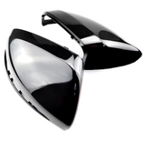 Coques de rétroviseurs noires brillantes pour Mercedes GLC W253 (2015 - 2022)