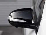 Coques de rétroviseurs noires brillantes pour Mercedes GLC W253 (2015 - 2022)
