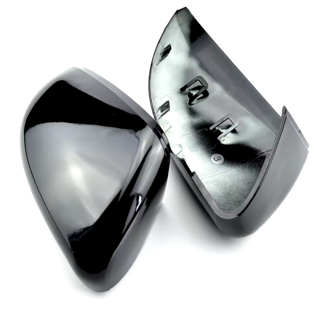 Coques de rétroviseurs noires brillantes pour VW Golf 6 (2008 - 2014)