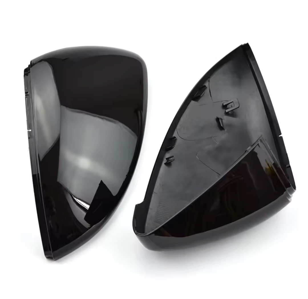 Coques de rétroviseurs noires brillantes pour VW Golf 7 (2012 - 2020)