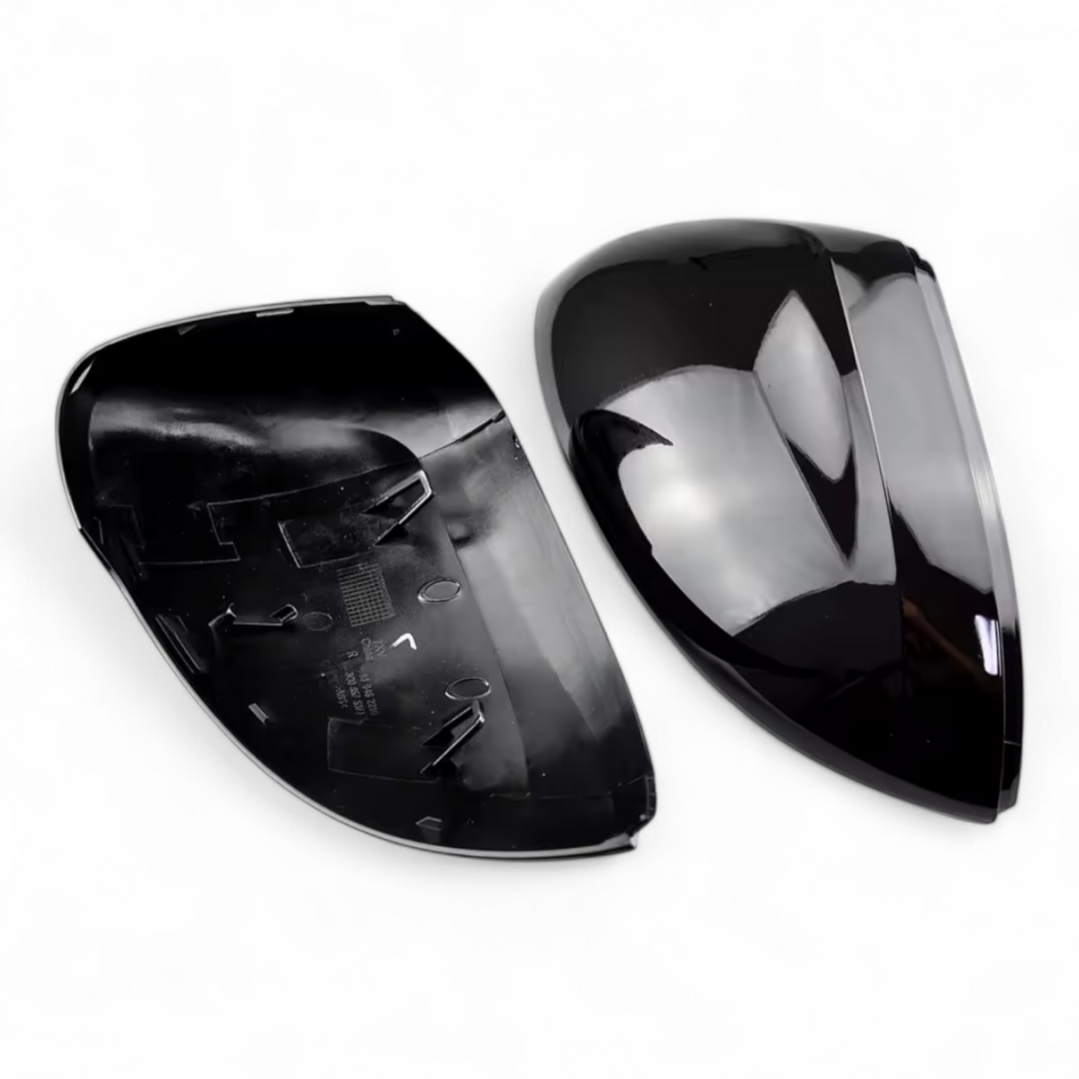 Coques de rétroviseurs noires brillantes pour VW Passat B8 (2015 - 2020)