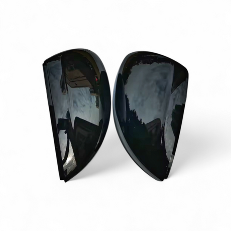 Coques de rétroviseurs noires brillantes pour VW Tiguan 2 (2017 - 2020)