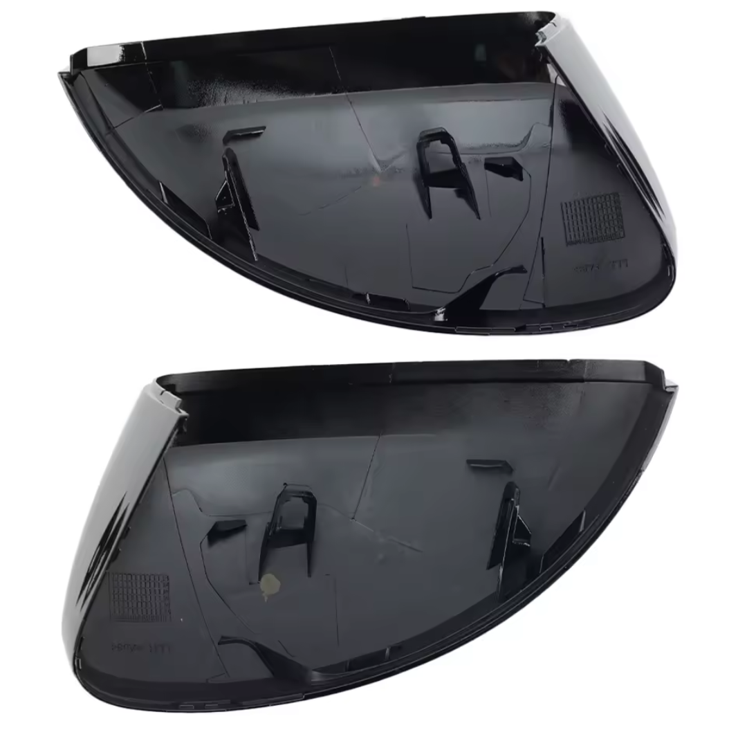 Coques de rétroviseurs noires brillantes pour VW Tiguan (2009 - 2016)