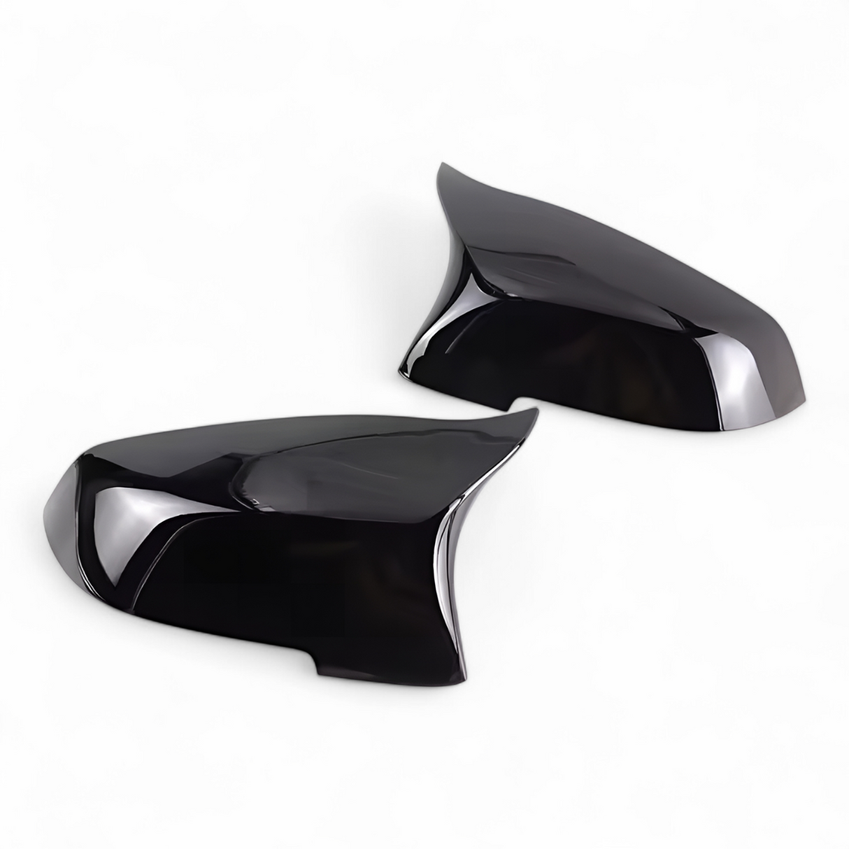 Coques de rétroviseurs noires brillantes type M Performance pour BMW Série 7 F01 (2010 à 2015)