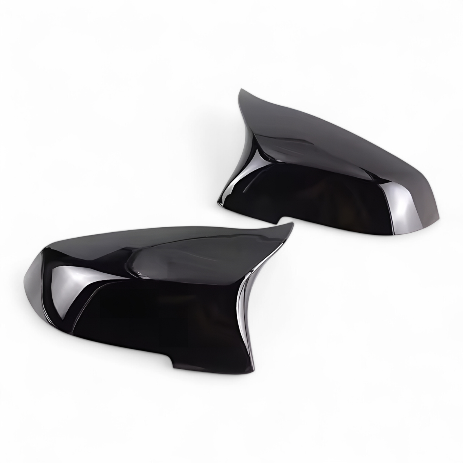 Coques de rétroviseurs noires brillantes type M Performance pour BMW Série 7 F01 (2010 à 2015)