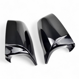 Coques de rétroviseurs noires brillantes type M Performance pour BMW Série 7 F01 (2010 à 2015)