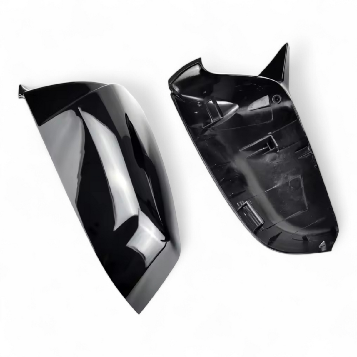 Coques de rétroviseurs noires brillantes type M Performance pour BMW Série 7 F01 (2010 à 2015)