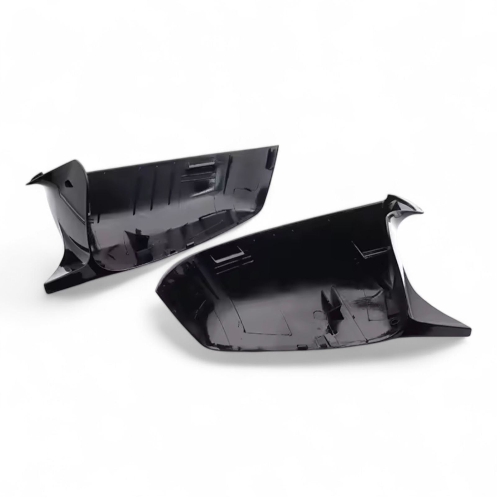 Coques de rétroviseurs noires brillantes type M Performance pour BMW Série 7 F01 (2010 à 2015)