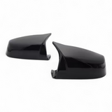 Coques de rétroviseurs noires brillantes type M Performance pour BMW Série 7 F01 (2010 à 2015)