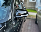 Coques de rétroviseurs noires brillantes type M2 Competition pour BMW Série 2 F22 et M2 F87 (2012 - 2021)