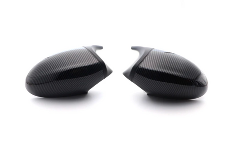 Coques de rétroviseurs type M Performance noires brillantes pour BMW Série 1 E87 et E81 (2004 - 2009)