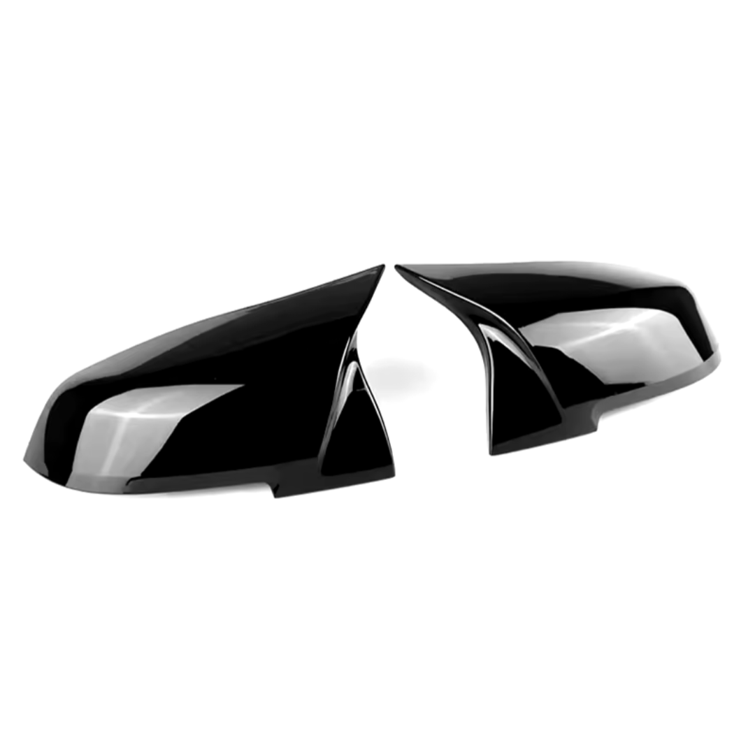 Coques de rétroviseurs type M Performance noires brillantes pour BMW Série 1 F20 (2011 - 2017)
