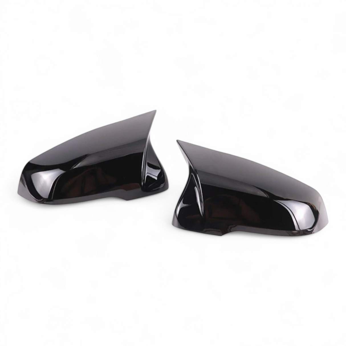 Coques de rétroviseurs type M Performance noires brillantes pour BMW Série 1 F40 (2019 - 2025))
