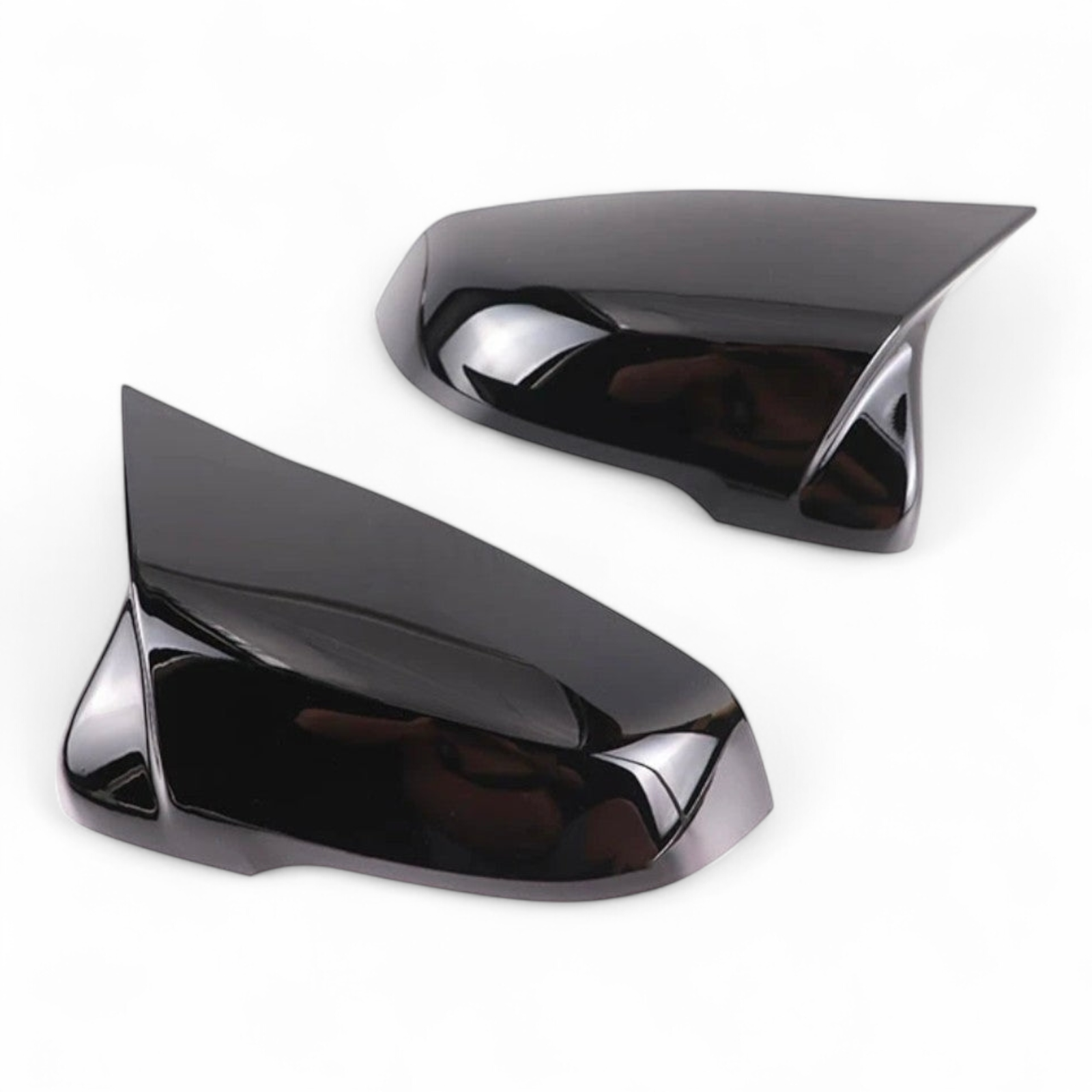 Coques de rétroviseurs type M Performance noires brillantes pour BMW Série 1 F40 (2019 - 2025))