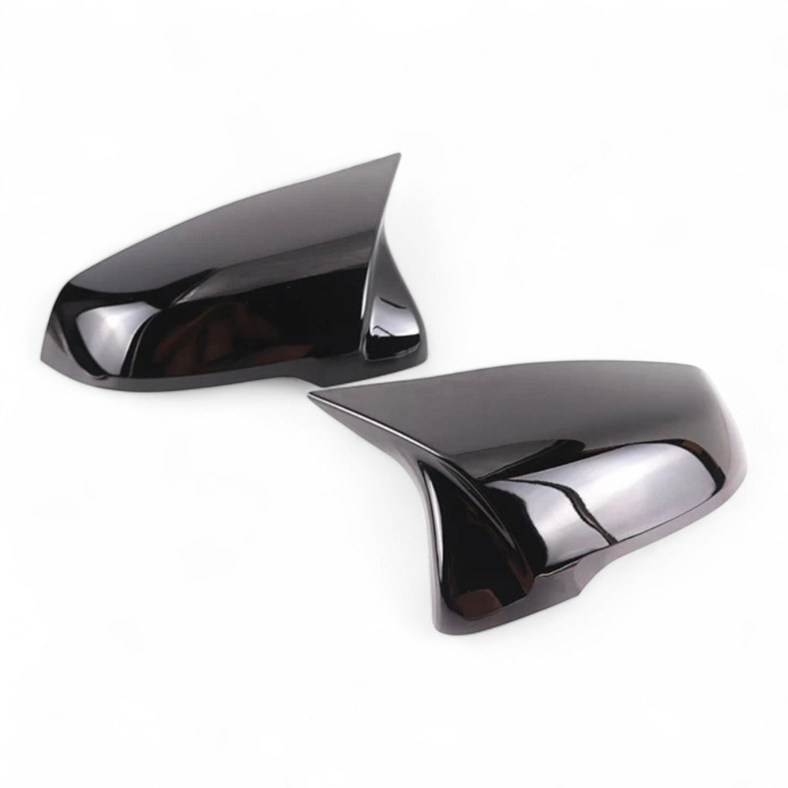 Coques de rétroviseurs type M Performance noires brillantes pour BMW Série 1 F40 (2019 - 2025))
