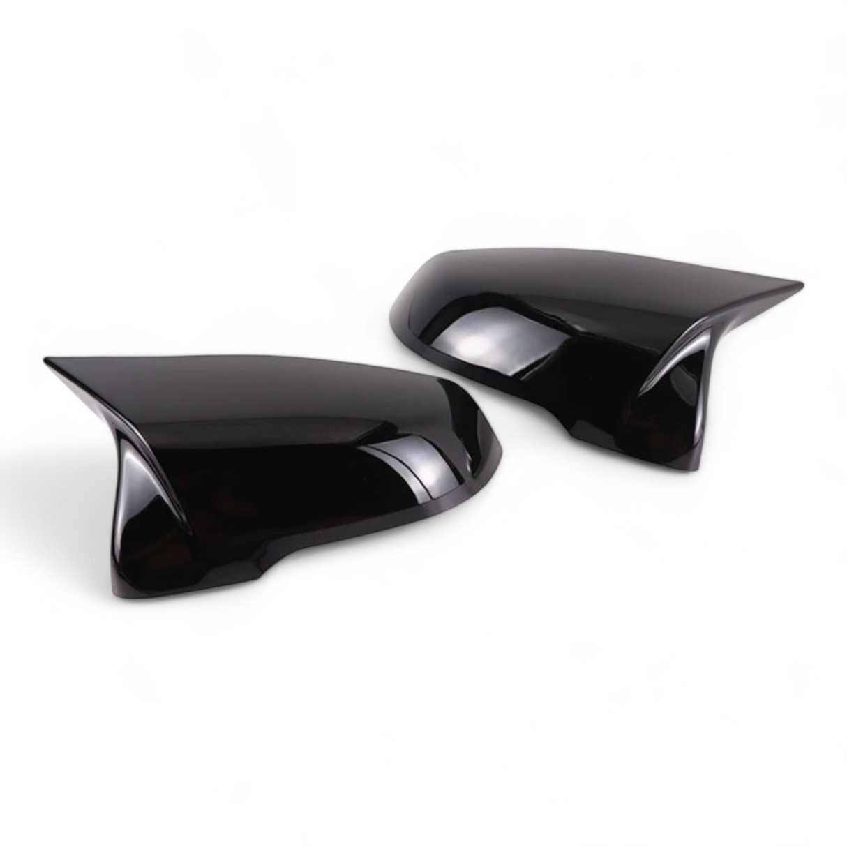 Coques de rétroviseurs type M Performance noires brillantes pour BMW Série 1 F40 (2019 - 2025))