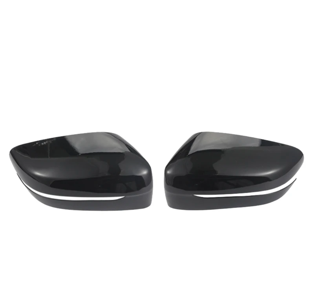 Coques de rétroviseurs type M Performance noires brillantes pour BMW Série 3 G20 (2020 - Aujourd'hui)